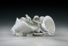 Porcelain and bone china ceramic sculpture or bowl
